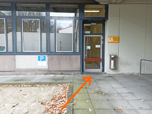 erste Tür zum NTC
